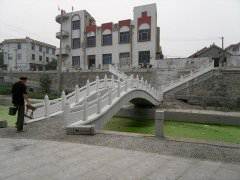 石雕欄桿、石拱橋、石欄桿