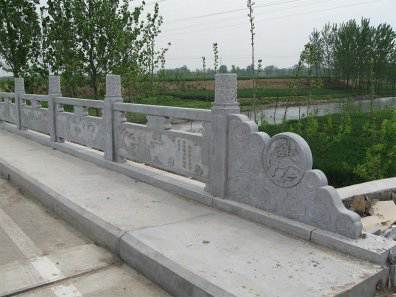 石雕欄桿、石拱橋、石欄桿