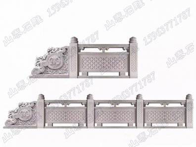 石雕欄桿、石拱橋、石欄桿