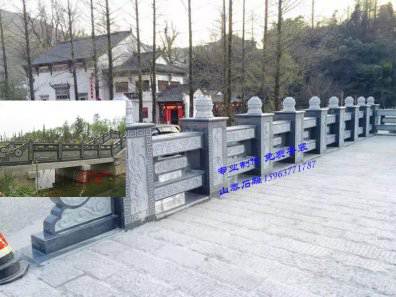 石雕欄桿、石拱橋、石欄桿