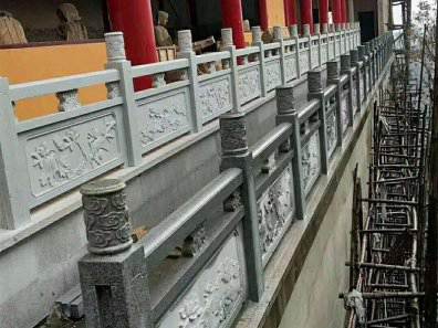 石雕欄桿、石拱橋、石欄桿