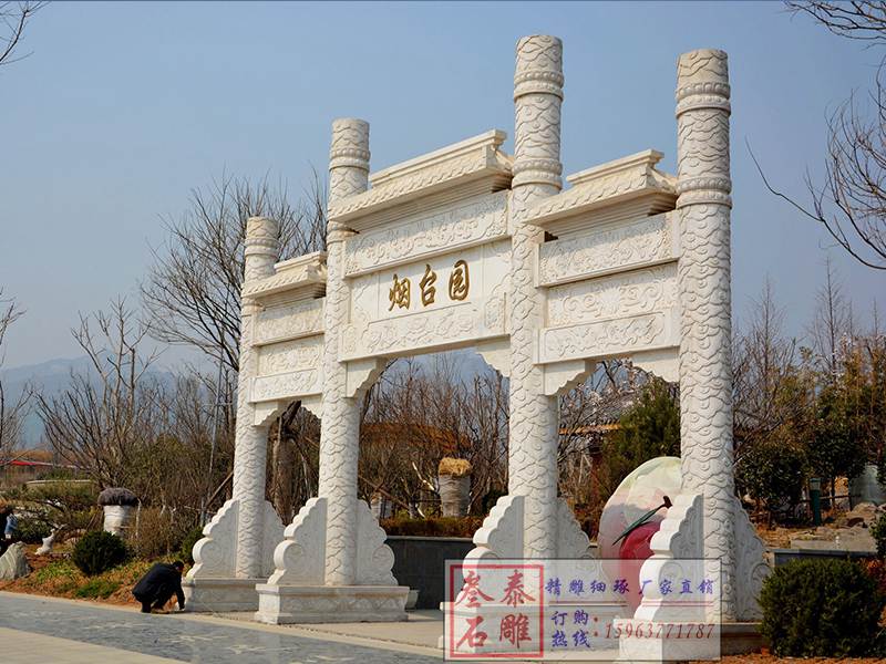 石雕欄桿、石拱橋、石欄桿