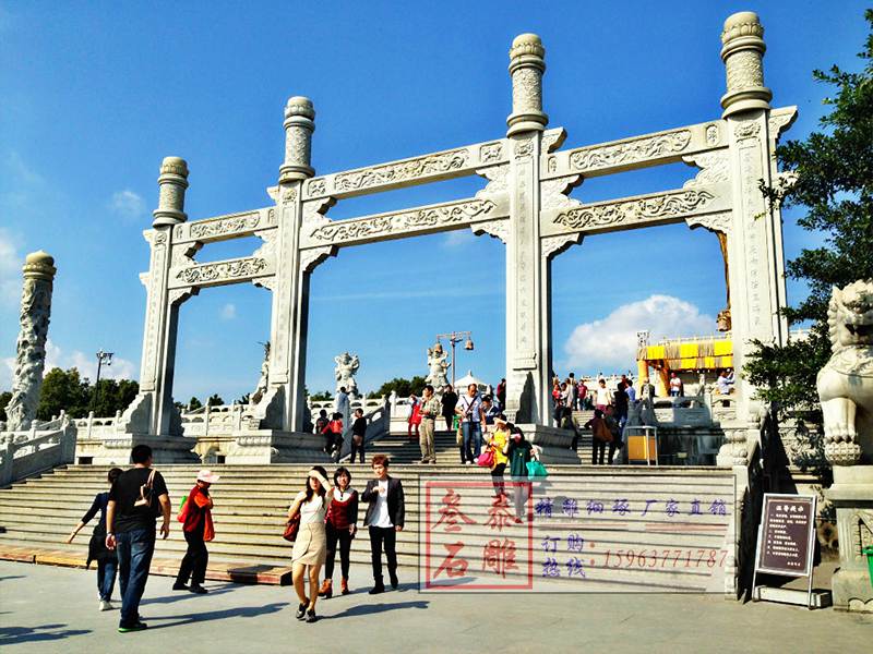 石雕欄桿、石拱橋、石欄桿