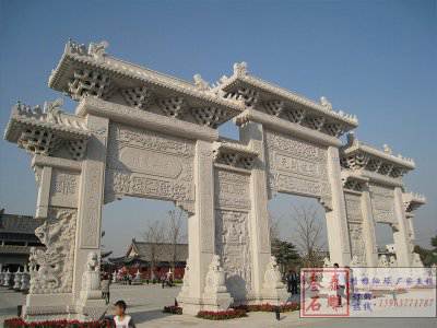 石雕欄桿、石拱橋、石欄桿