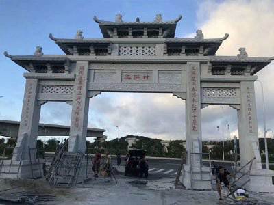 石雕欄桿、石拱橋、石欄桿