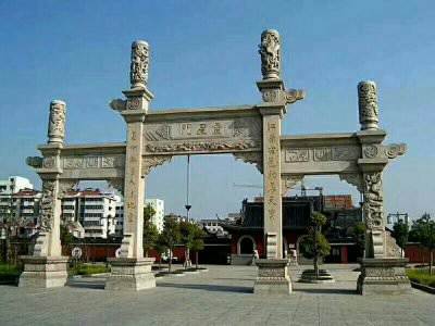 石雕欄桿、石拱橋、石欄桿