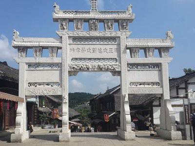 石雕欄桿、石拱橋、石欄桿