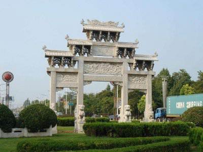 石雕欄桿、石拱橋、石欄桿