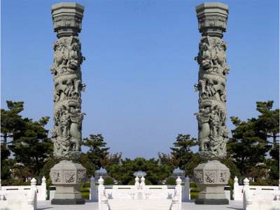 石雕欄桿、石拱橋、石欄桿