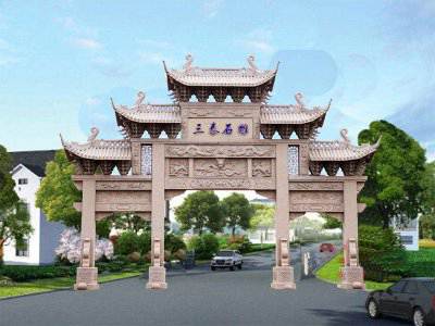 石雕欄桿、石拱橋、石欄桿