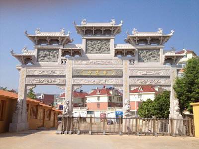 石雕欄桿、石拱橋、石欄桿