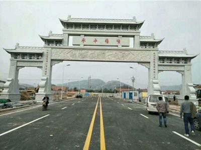 石雕欄桿、石拱橋、石欄桿