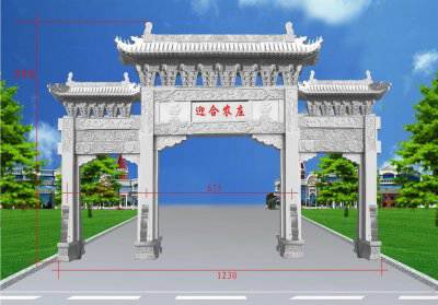 石雕欄桿、石拱橋、石欄桿