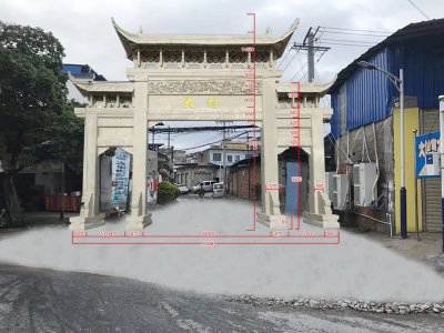 石雕欄桿、石拱橋、石欄桿