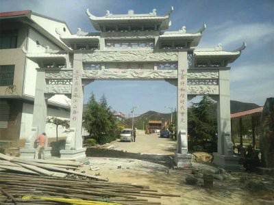 石雕欄桿、石拱橋、石欄桿