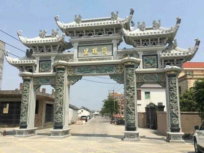 石雕欄桿、石拱橋、石欄桿