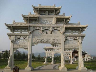 石雕欄桿、石拱橋、石欄桿