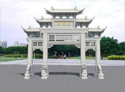 石雕欄桿、石拱橋、石欄桿