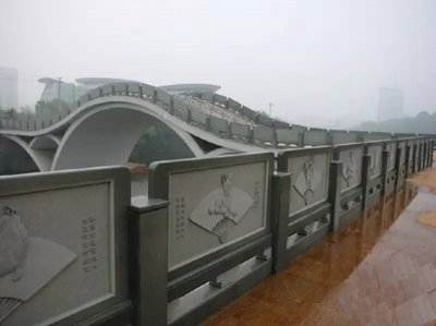 石雕欄桿、石拱橋、石欄桿