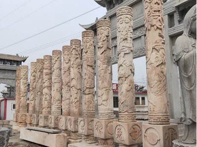 石雕欄桿、石拱橋、石欄桿