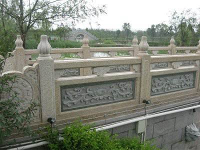 石雕欄桿、石拱橋、石欄桿