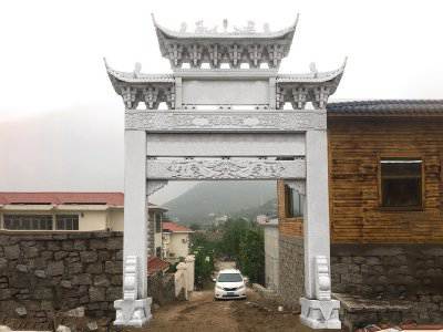 石雕欄桿、石拱橋、石欄桿