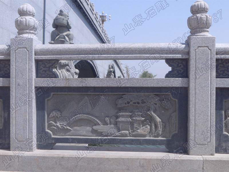 河道花崗巖石欄桿