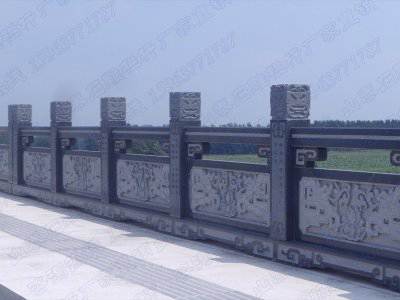 石雕欄桿、石拱橋、石欄桿