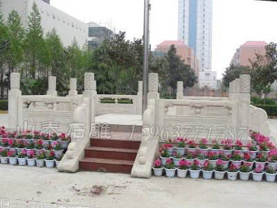 石雕欄桿、石拱橋、石欄桿