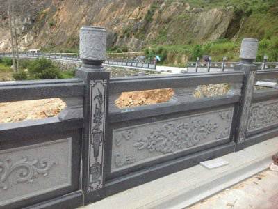 石雕欄桿、石拱橋、石欄桿