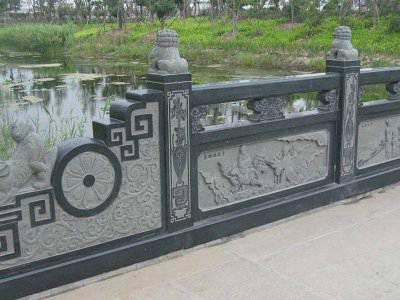 石雕欄桿、石拱橋、石欄桿