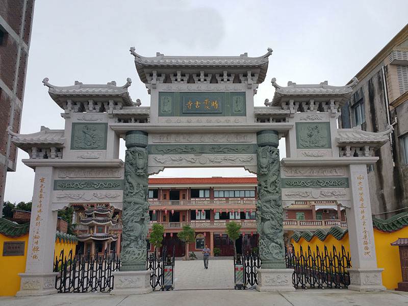 大型石牌樓建造