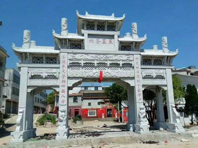 石雕欄桿、石拱橋、石欄桿