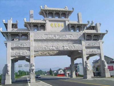 石雕欄桿、石拱橋、石欄桿