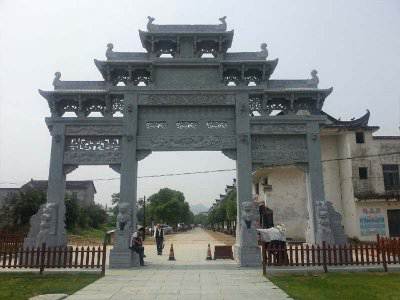 石雕欄桿、石拱橋、石欄桿