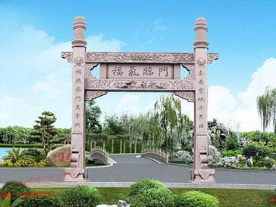 石雕欄桿、石拱橋、石欄桿