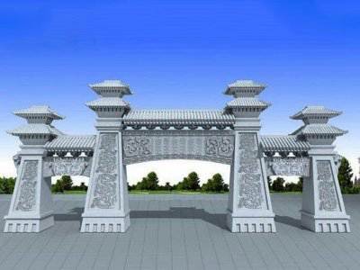 石雕欄桿、石拱橋、石欄桿