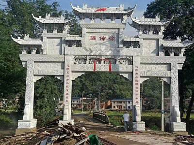 石雕欄桿、石拱橋、石欄桿