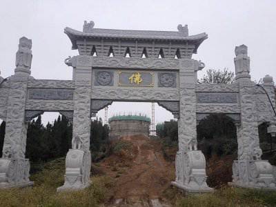 石雕欄桿、石拱橋、石欄桿