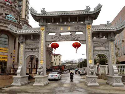 石雕欄桿、石拱橋、石欄桿