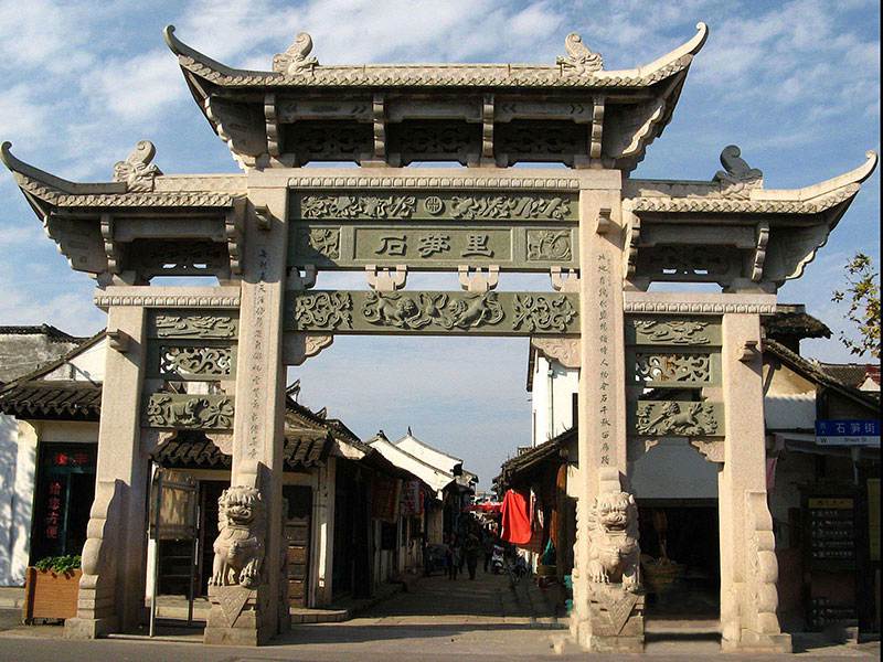 景區(qū)石牌樓