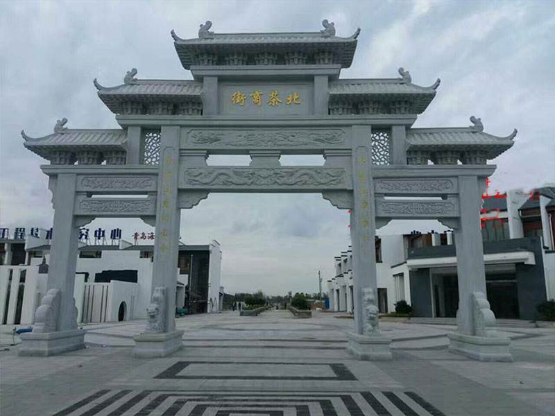 石雕欄桿、石拱橋、石欄桿