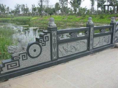 石雕欄桿、石拱橋、石欄桿