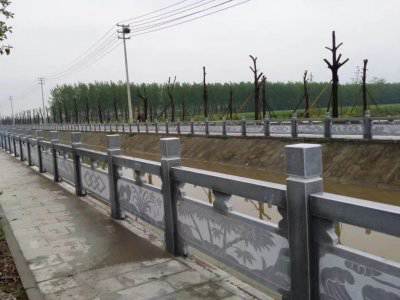 石雕欄桿、石拱橋、石欄桿