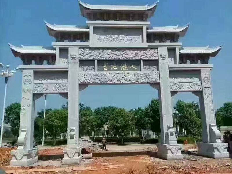 石雕欄桿、石拱橋、石欄桿