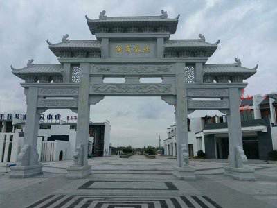 石雕欄桿、石拱橋、石欄桿