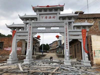 石雕欄桿、石拱橋、石欄桿