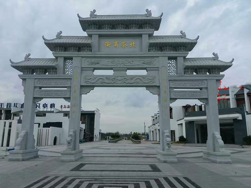 石雕欄桿、石拱橋、石欄桿