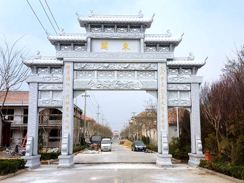 石雕欄桿、石拱橋、石欄桿